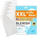 Cerotti Brufoli Invisibile Pimple Patch Brufoli Hydrocolloid Patch 2 in 1 Giorno e Notte Che Anti Acne Impermeabile e Traspirante Assorbenti (20 pezzi)