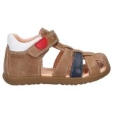 Geox B Sandal Macchia Boy, Primi Passi Bimbo 0-24, Marrone (Caramel), 20 EU