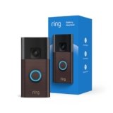 Ring Battery Doorbell (newest model), Home or business security with Head-to-Toe video, Live View with Two-Way Talk, and Motion Detection & Alerts, Venetian Bronze