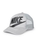 Nike Kid’s Rise Structured Trucker Cap, Light Smoke Grey/Light Smoke Grey/Black, 1SIZE