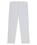 Tommy Hilfiger Boys’ TH Flex Stretch Performance Dress Pant, Straight Leg Fit, Zip Fly & Belt Loops, Side & Back Pockets, Heather Grey, 8