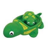 Floaty Families – Turtles from Deluxebase. Floating Bath Set with Parent and Baby Animal Characters, Educational Water Toy for Bathtub Play and Kids Party Favors.