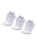 DANISH ENDURANCE 3 o 5 Paia Calzini da Running Uomo Donna Corti, Calze da Corsa Anti Vesciche, Tecnici e Sport, 3 x Bianco, EU 39-42