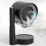 Portable Range Hood, Portable Kitchen Exhaust Fan with 3 Speeds, Desktop Range Hood with Telescoping Height, Low Noise, Large-Caliber Aluminum Filter &Oil Cup for Indoor BBQ/Hot Pot/RV