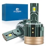 D-Lumina lampadina H7 LED Canbus compatibile con Volkswagen VW Passat Golf GTI Tiguan Mercedes Benz , 120W 20000LM 6000K bianco puro (2 pezzi)