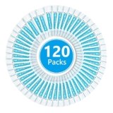 URAQT Sale Lavaggio Nasale, 120 Pezzi Sale per Lavaggio Naso Sali per Irrigazione Nasale, Wash Salt Lavaggio Nasali per Pulizia del Naso, Irrigatore Nasale, Neti Pot