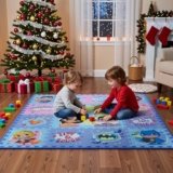 DC Superhero EVA Foam Puzzle Mat – Soft, Non-Toxic Baby Play Mat for Tummy Time, Kids Preschool & Nursery – 16 Tiles, 12×12”, 24 Borders – Playroom Activity Gym Playmat Boy & Girl Toddlers – KC Cubs