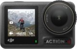 DJI Osmo Action 4 Combo Standard cam impermeabile 4K/120fps con sensore 1/1.3”, incredibili immagini con scarsa illuminazione, prestazioni cromatiche a 10 bit e D-Log M, batteria da 1770 mAh