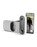 Arlo Videocitofono Wireless HD e Telecamera con Faretto 2K WiFi Nera – Protezione Intelligente per la Casa, Visione Notturna, Rilevamento del Movimento, Audio Bidirezionale, Compatibile con Alexa