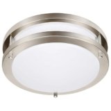 Drosbey 36W Dimmable LED Ceiling Light Fixture, 12in Flush Mount Light Fixture, Ceiling Lamp for Bedroom, Kitchen, Bathroom, Hallway, Super Bright 3600 Lumens, 3000K Warm White