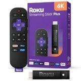 Roku Streaming Stick Plus 2025 – 4K & HDR Roku Streaming Device for TV with Voice Remote – Free & Live TV