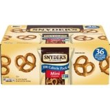 Snyder’s of Hanover Mini Pretzels, 100 Calorie Individual Packs, 36 Ct