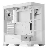 darkFlash Case PC Mid-tower ATX, Preinstalla 1 Ventola ARGB PWM Senza LED, Case Computer Gaming Vetro Temperato a DoppiaVista, Tipo C Porta, Supporta fino a 360 mm Radiatori ad Acqua, Bianco (DS900)