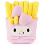 GUND Sanrio Official Hello Kitty and Friends My Melody French Fries Plush, Collectible Plush Toy, Stuffed Animal for Ages 1 and Up, Pink/Yellow, 8”
