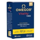 Omega 3 IFOS 5 Stelle 90 cps – Olio di Pesce Omega 3 1000mg – Ricco di EPA e DHA – Senza Retrogusto, Facile da Digerire, Privo di Metalli Pesanti