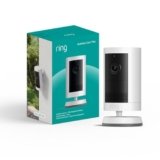 Ring Videocamera esterna Plus a batteria (Outdoor Camera Plus Ultimo modello) Video 2K grandangolare Videocamera di sicurezza wireless fai-da-te | Prova gratuita di 30 giorni piano d’abbonamento Ring