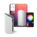 Philips Hue Play Smart Wall Washer Bianco, Tecnologia ColorCast, Luce bianca e colorata, Compatibile Bluetooth, Controllo vocale con Alexa, Apple Home & Google Assistant, pack da 1