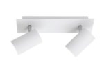 Trio Lighting 802400201, Faretto (GU10, 35 W, 230 V, A++, IP20, 15 x 30 x 9 cm), Bianco