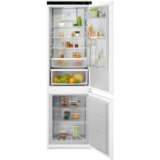 Electrolux Serie 600 Frigorifero Combinato da Incasso, ENT6MD18S0, 249 Litri, TwinTech Total No Frost, MultiFlow, Silenziosità 34 dB, 1772x546x549, Class D, Allarme Porta Aperta, Bianco
