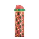 24 oz Christmas Insulated Water Bottle: Meoky Stainless Steel Water Bottle with Straw and Spout Lid – Leak Proof, Cold for 24 Hours, Fits in Car Cup Holder, Christmas Gifts for Women Men, Santa Deer