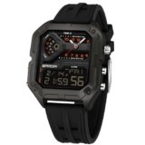 TICKEEN Orologio da Uomo Orologio Sportivo Digitale Orologi Rettangolari Orologi Impermeabili con Allarme/conto Alla Rovescia/Cronometro/Luce/Militare Orologio da Polso Multifunzionale (Nero)