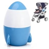 TUWEIPAIKE Baby Rocker, Rechargeable Stroller Rocker Device with 5 Different Intensity Vibration Patterns, Portable Rocker Sleep Aid Soother – Fits Pushchairs & Prams and Strollers (Blue)