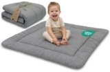Tappeto gioco bambini per gattonare – tappeti stanza per gattonamento bimbi tappetino neonato cameretta bambina e bambino 100 cm certificazione Oeko-Tex Galassia
