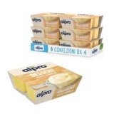 ALPRO DESSERT, Alternativa Vegetale al Budino al gusto VANIGLIA, Morbido e Goloso, Naturalmente Senza Lattosio – 6 confezioni da 4×125 g