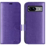 OCASE Cover per Google Pixel 8a, Custodia a Libro in Pelle Google 8a Interno TPU Antiurto Portafoglio [RFID Blocking] [Carta Fessura] [Supporto Stand] Flip Case Custodia per Google Pixel 8a – Viola