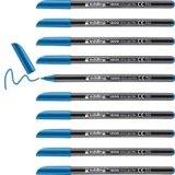 Edding 1200-010 1200 – Penna per Scrivere, Azzuro, 10 Pezzi