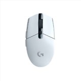 Logitech G305 Lightspeed Wireless Gaming Mouse, Hero 12K Sensor, 12,000 DPI, Lightweight, 6 Programmable Buttons, 250h Battery Life, On-Board Memory, PC/Mac – White