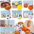 Snackles Series 2 Puppy & Sonic Burger 8 Inch Plush by ZURU, Ultra Soft Plush, Collectible Plush with Real Licensed Brands, Stuffed Animal, Giftable