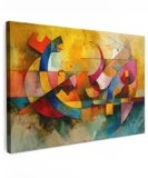 MuchoWow© Quadro Moderno Soggiorno 120×80 cm Decorazioni Da Parete Quadri Su Tela Da Salotto Grandi Foto Con Cornice Stampe Su Tela Camera Da Letto Cucina AstrattiArte – Astratto – Moderno