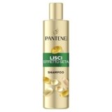 Pantene Pro-V Miracle Serum Shampoo Lisci Effetto Seta, con Acido ialuronico, Il potere di un siero in uno shampoo, Per capelli crespi e secchi, 250 ML