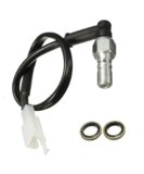 Xibao Interruttore Freno Moto,Interruttore Universale Della luce Della Pressione del Freno Idraulico del Motociclo,Adatto alla Maggior Parte dei Tipi di Motociclette,Scooter,Ciclomotori (M10×1mm)