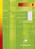 Clairefontaine Copies Doubles Non Perforees S/Etui 21×29,7 100p Seyes