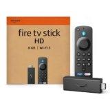Amazon Fire TV Stick HD (Ultimo modello), TV gratuita e in diretta, telecomando vocale Alexa, controlli per Casa Intelligente, streaming HD