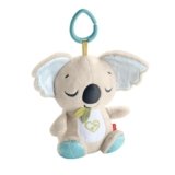 Fisher-Price – Koala Rilassante, morbido peluche portatile con unità sonora, fino a 20 minuti di ninna nanna, rumore bianco o dolce musica per neonati, giocattolo per bambini, 0+ anni, JBD65