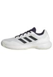 Adidas Gamecourt 2.0 Tennis Shoes, Scarpe da Tennis Uomo, Core White Core Black Aurora Plum, 46 EU