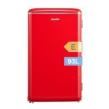 COMFEE’ RCD93RE2EURT(E) Frigorifero Monoporta 93L, Design Retrò, Controllo Temperatura Regolabile, Adatto per Casa, Ufficio e Altre Applicazioni Domestiche, Colore Rosso