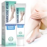 Crema per Vene Varicose e Capillari Gambe, Dolore e Pesantezza, Riduce Gonfiore, Trattamento Intensivo Gambe Leggere, Migliora la Circolazione Sanguigna, 20g