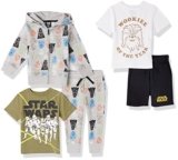 Spotted Zebra Boys’ Disney Star Wars Marvel Outfit Sets, X-Large