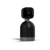 Blink Mini Pan-Tilt Camera | Videocamera intelligente di sicurezza, da interni, plug-in, audio bidirezionale, video HD, rilevazione di movimento, funziona con Alexa | Nero