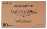 AmazonFresh 80 Ct. K-Cups, French Vanilla Flavored Medium Roast, Keurig K-Cup Brewer Compatible