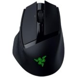 Razer Basilisk Mobile – Piccolo mouse ergonomico portatile da gioco senza fili – AI Prompt Master – Sensore Focus X 18K (connettività tri-mode, fino a 105 ore, switch del mouse Gen-3) Nero