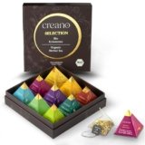 Creano Set Regalo Tisane Biologiche Premium “Organic Herbal Tea” – 9x Piramidi in 9 Varietà | Infusi alle Erbe e Frutta, Confezione Regalo Elegante – 22,5g – NUOVO 2024*