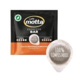 Caffè Motta Cialde Compostabili Espresso Bar 75 cialde da 7.3g per Cialda, Compatibili E.S.E.