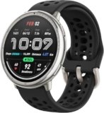 Amazfit Active 2 Smart Watch 44mm, AI, Controllo Vocale, GPS e Mappe incluse, Batteria da 10 Giorni, 160+ Modalità Sportive, Resistente allAcqua 5 ATM per Android e iPhone, Nero