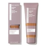 Revlon Illuminance Tinted Serum, Fondotinta in Siero Triplo Acido Ialuronico, Uniforma il Tono della Pelle, Illumina e Idrata per tutto il giorno, SPF 15, 417 Warm Caramel, 28 ml