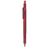 rOtring 600 – Penna a sfera ricaricabile, punta media, Inchiostro Nero, Fusto rosso